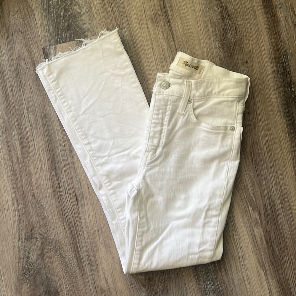 Madewell Cali Demi Boot White size 00 / 23